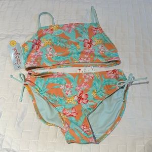 CAT & JACK Girls' XL (14-16)Bikini Set NEW Sold out online